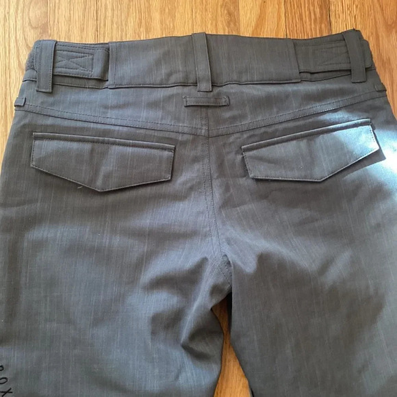 ROXY sz S insulated slim fit 10k pants ski snowboarding excellent condition grey - Picture 10 of 12